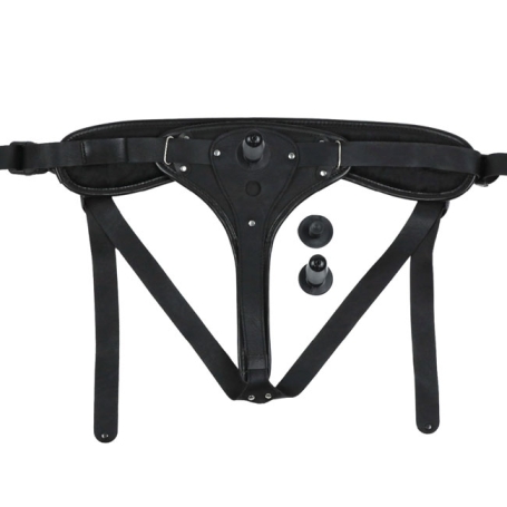 Страпон с 3 насадками Harness Woman Long