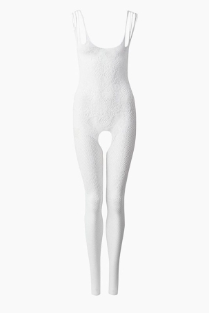 Белый комбинезон Le Frivole 04509