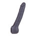 Фаллос-насадка Lovething Black Bent 3