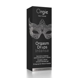 Съедобный гель для клитора Orgie Orgasm Drops Intense