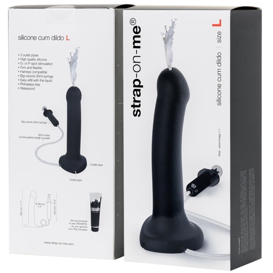 Фаллос Strap-on-me Silicon Cum Dildo L